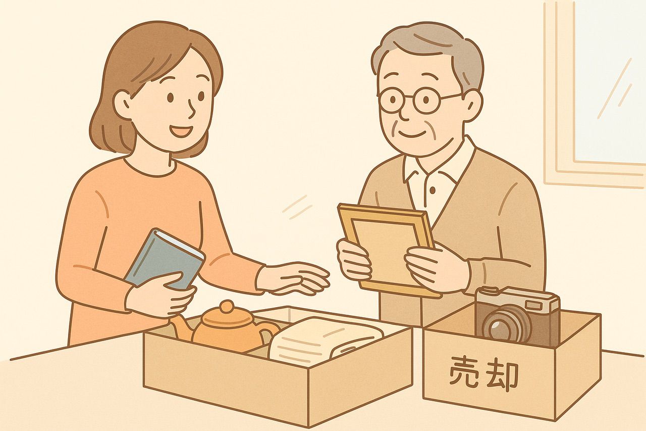 家族と一緒に進める老前整理｜親の不用品をどう売却・整理すべきかを考える